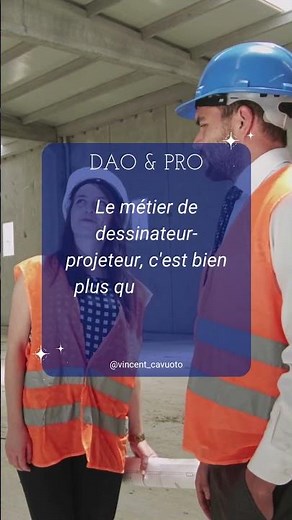 Métier dessinateur-projeteur #architecture #entreprise #dessinateur