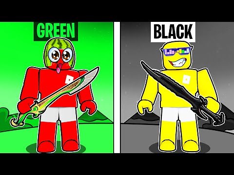 Roblox Bedwars But You Can ONLY USE ONE COLOR