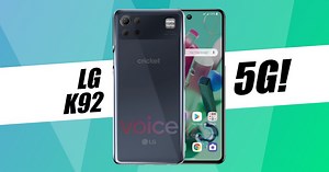 LG K92 5G lộ hình ảnh render "Full HD" rõ nét: Màn hình đục lỗ, 4 camera sau thiết kế độc đáo