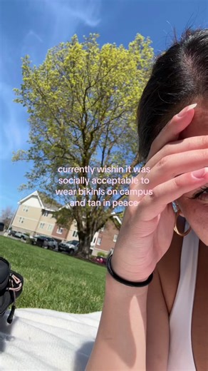 Bikini Tan Lines: Embracing the Summer Sun on Campus