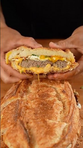 Stuffed Breakfast BOAT #shorts