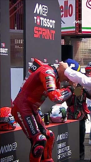 Marc Marquez claims his 8th Sprint victory of the season! 🥇 | 2025 Italian GP