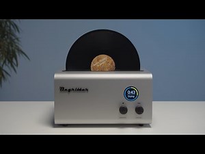 Introducing the Degritter record cleaner