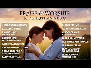 Nonstop Traditional Hymns Compilation | Calm Christian Worship Background Music