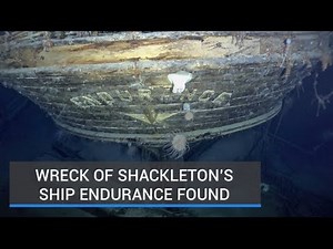 Wreck of Shackleton's ship Endurance found off Antarctica