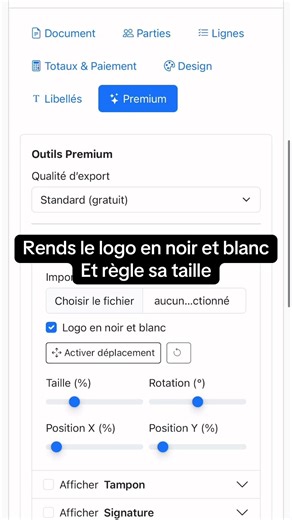 Le meilleur site de facture avec tampon #facture #invoice #comptabilité
