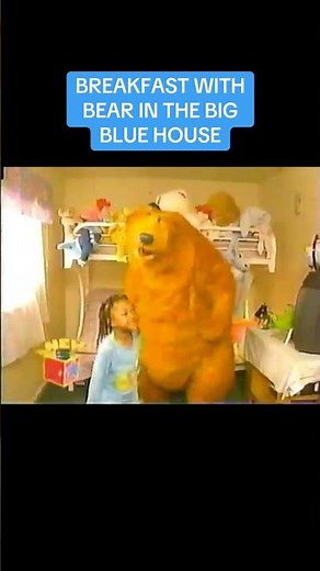 BREAKFAST WITH BEAR IN THE BIG BLUE HOUSE