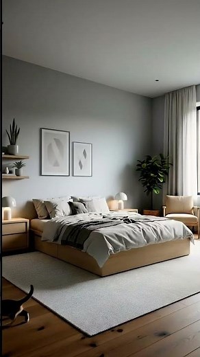 Scandinavian Bedroom Transformation with Minimal Elegance