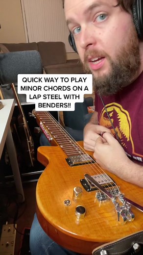 Quick Lap Steel Minor Chord Hack with Benders