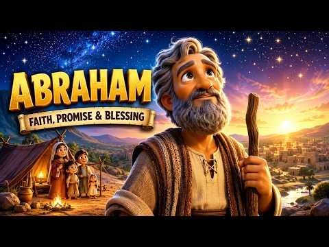 The Story of Abraham | God’s Promise Fulfilled 🌟 | Animated Bible Story for Kids