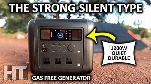 SILENT 1200w solar generator! 70mai power station Tera 1000 review