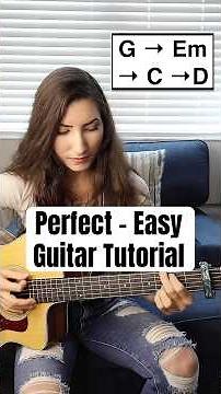 Perfect - Easy Guitar Tutorial