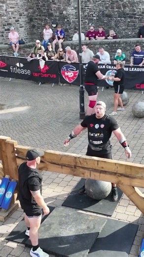 NEW WORLD RECORD! 230KG x 3 Stone Lift!! Patrick Eibel Vs Jasper Hansson #strongman