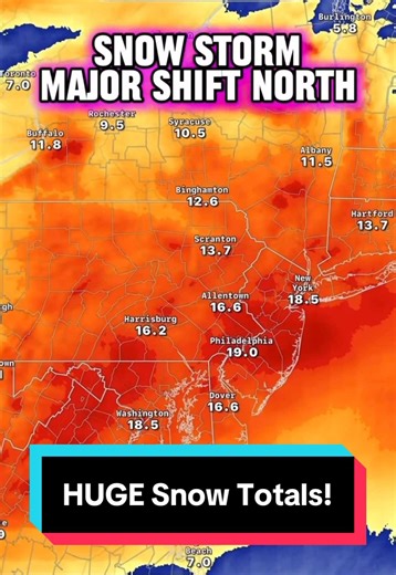 Major Winter Storm Expected in Northeast - Snow Update