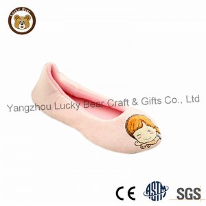 [Hot Item] Hotsale Cute Girls Soft Plush Cartoon Ballet Shoes
