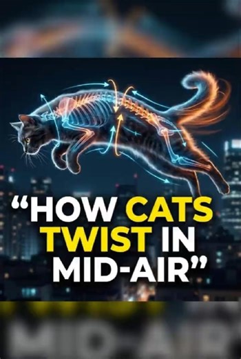 The Secret Behind How Cats Always Land on Their Feet 🐈