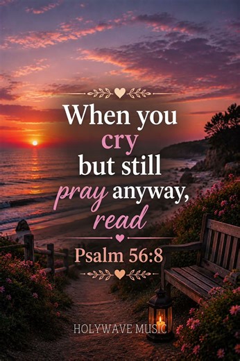 Psalm 56:8 | God Sees Every Tear #BibleVerse #ChristianShorts #DailyFaith 