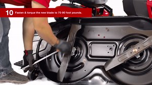 Troy-Bilt Original Equipment High-Lift Blade Set for Select 54 in. Riding Lawn Mowers with S-Shape Center OE# 742-05086, 742P05086 490-110-Y194 - The Home Depot