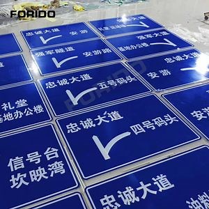 [Hot Item] on Demand Customization Customized Forido Wrapped Film Packaging Signage Traffic Signs