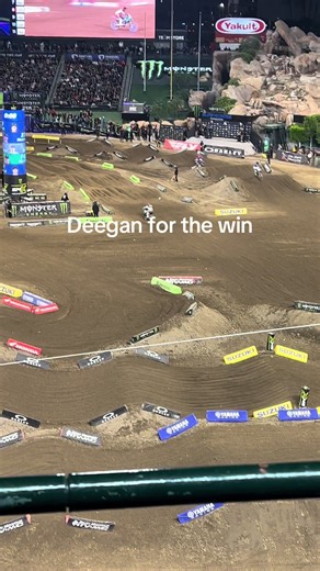 Deegan Dominates in Thrilling Motocross Race