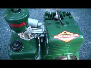 My restored 1951 Briggs & Stratton Model "6-B-S" gas engine