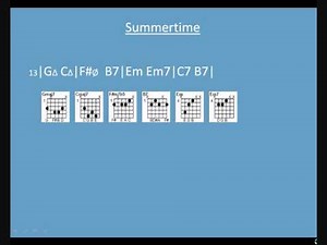 Summertime Part 1: Chords