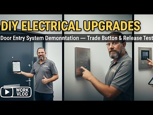 Door Entry System Demonstration - Trade Button & Release Test