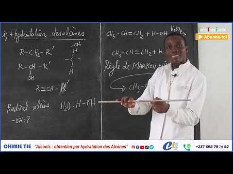 Final Year Chemistry #5: Alcohols - Obtaining alkenes by hydration