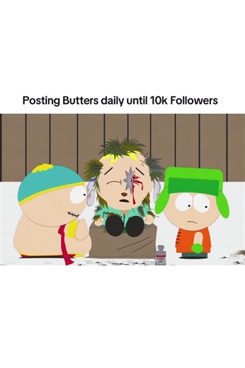 Butters gets hit with a star #southpark #cartman #butters
