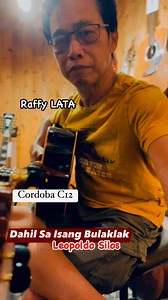Audtioning a Cordoba C12 cedar top. Salamat #raffylata #pasigenyo #filipino | Gitara Sa Kanto
