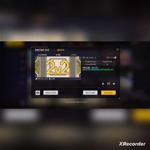 HN SHRI CRAFTLAND 👈 {NEW}..MAP🗺️ CODE|2025| PASSWORD 🔑 2V2 #shorts #freefire