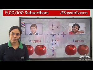 Multiplication of a fraction with a whole number | Class 5 | CBSE | NCERT | ICSE