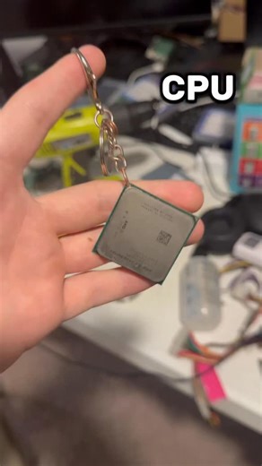 Eprograms on Instagram: "CPU key chain"
