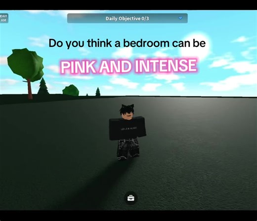 Creating a Pink and Intense Bedroom in Roblox