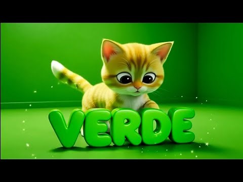 Learn Colors in Spanish with 🐱🌈Aprender los Colores con Michi