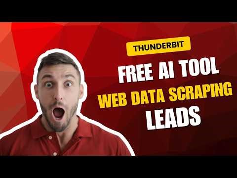 Scrape Any Website With AI FREE | Thunderbit Review & Lead Generation Secrets