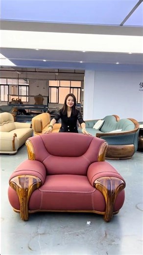 Modern 🛋 Style Sofa | Solid Wood Luxury Furniture 🌟