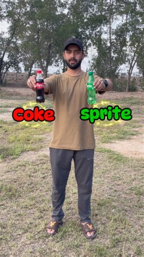 Coca Cola VS Sprite | Drop Test #shorts #ytshorts #youtubeshorts
