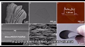 【MXene新科普】用于阻燃疏水聚合物纳米复合材料的 3D MXene 框架