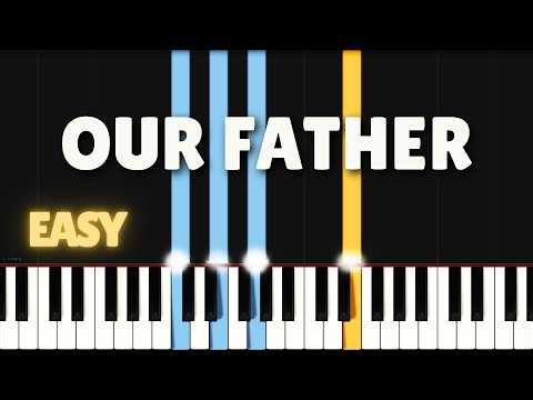 Don Moen - Our Father | EASY PIANO TUTORIAL BY Extreme Midi