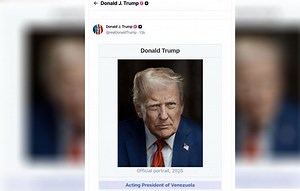 Donald Trump publie une fiche Wikipédia pour se déclarer président du Venezuela