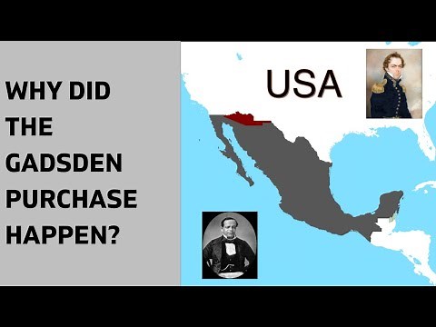 Why did the Gadsden Purchase happen?