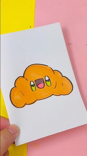 How to Draw a Kawaii Croissant Step by Step
