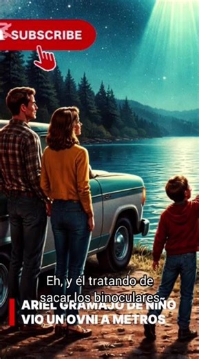 Vio un OVNI a metros - #Shorts