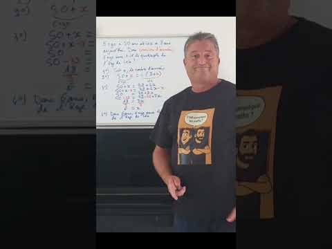 Modéliser une situation par une équation