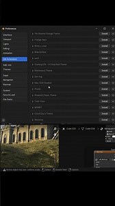 Make Blender Look Better 🎨Change themes in seconds #blendertutorial #blender