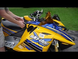 2004 Ski Doo 600HO startup and walk around