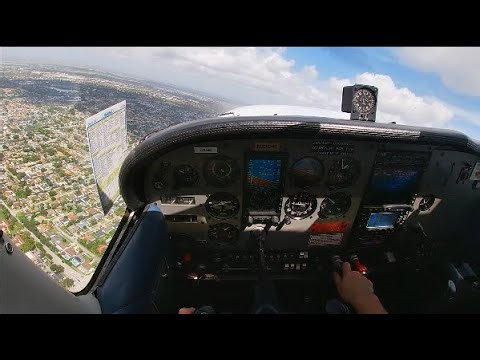 Cessna 172P Full Length Flight | Flight Maneuvers & Emergency Procedures