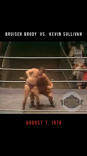 Bruiser Brody vs. Kevin Sullivan (Aug. 7, 1976) | Usapang Wrestling TV