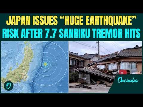 Japan Issues ‘Huge Earthquake” Advisory After Massive 7.7 Sanriku Quake, Tsunami Alerts Triggered